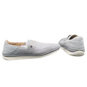 UGG Men’s Cali Penny Perf Slip-On Suede Sneakers Gray Size 12